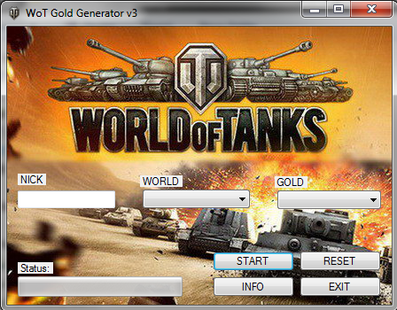 читы на золото в world of tanks без смс